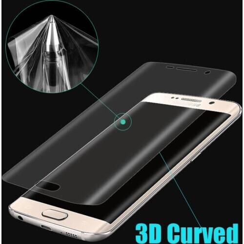 3PCS Soft TPU Screen Protector for Galaxy S10 S20 Note 10 20 Ultra 3D Full Curved Ultra Clear PET Film Anti-Bubble