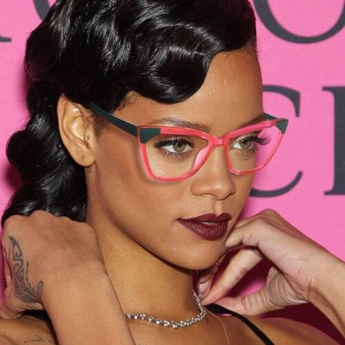 Cute Cat Ears Computer Eyeglasses Women Crystal Stylish Quality TR90 Spring Mirror Legs Blue Light Blocking Glasses