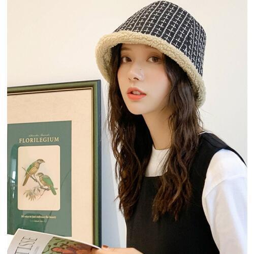 Winter Bucket Hat Panama Women Men Hip hop Caps Fisherman Hat Cashmere Sun Hats Casual Men Fashion Caps Panama Men