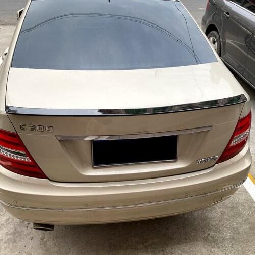 It is suitable for the modification of fixed wing of tail of Mercedes Benz C class W204 2008-2014 C180 C200 four door car