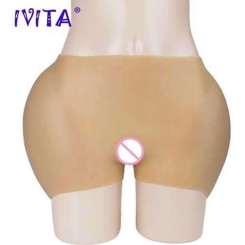 IVITA Silicone Panties Fake Vagina Hip Enhancer Crossdressing for Crossdresser Drag Queen Shemale Transgender Buttocks Underwear