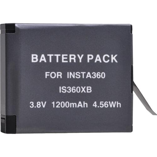 AsperX 1Pcs 3.8V 1200mAh Battery for Insta360 ONE X Camera Batteries
