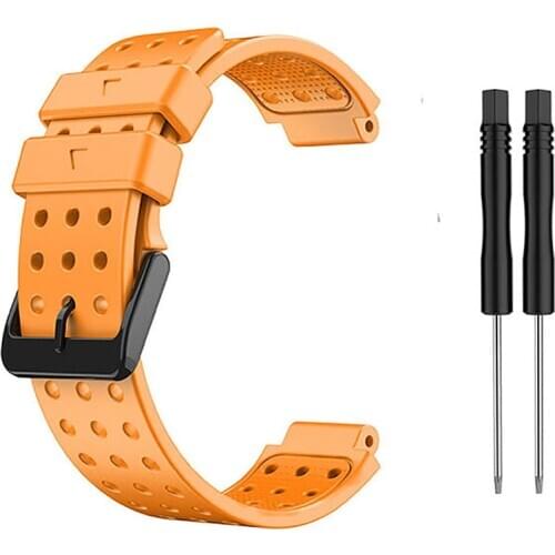 Replacement Watch Strap for Garmin Approach S20 Silicone Watch Band Wristwatch Belt with Tool for Garmin Approach S20 Watch