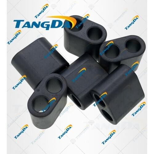 TANGDA 15 8 13.5 mm core ferrite L*W*HT 15*8*13.5mm ID5mm 5 hollow bead filter EMI anti-interference double hole two 2 hole T