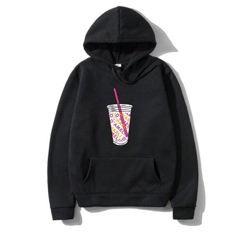 Ice Coffee Splatter Harajuku hoodie men Hooded Sweatshirts Casual Autumn Winter New hoodies Sweatshirts Men/Women hoody Clothes