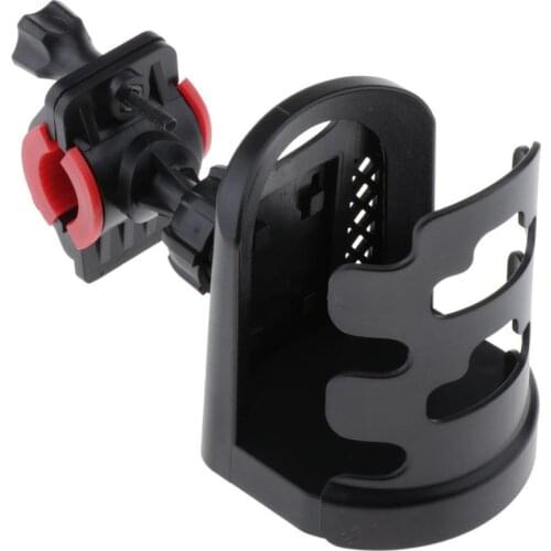 Universal Motorcycle Bicycle Adjustable Cup Holder Handlebar 360º Rotating