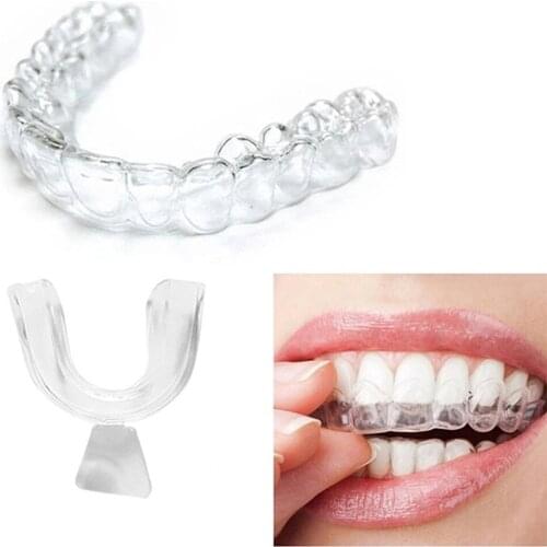 2Pcs EVA Teeth Protector Mouth Guard Night Guard Mouth Trays For Stop Bruxism Grinding Anti-snoring Teeth Covers Mouth Guard
