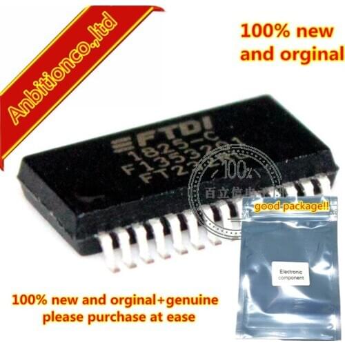 5pcs 100% new and orginal FT232RL Incorporating Clock Generator Output and FTDIChip-ID Security Dongle in stock