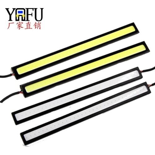 Car Cob Daytime Running Light DRL Daytime Running Light 17cm Cob 28 Lamp White Blue Ice Blue 12V Car Lights Clearance Sale Items