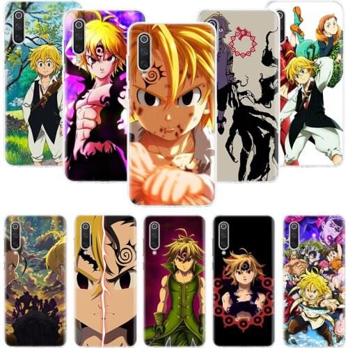 The Seven Deadly Sins Phone Case For Xiaomi Mi Note 10 11 9 8 10T 9T CC9 A1 A2 A3 5X 6X Pocophone F1 X3 F2 Pro Lite Coque Cover