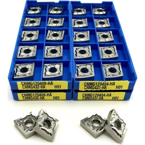 CNMG120404 HA H01 External Turning Tool Carbide Insert metal Lathe Tool CNC Copper Cutting tool Aluminum Insert turning insert