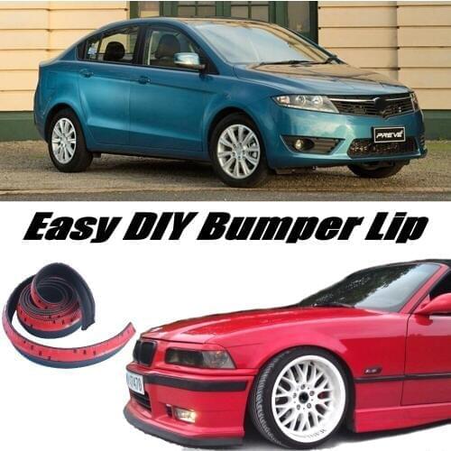 Bumper Lip Deflector Lips For Proton Preve O3-21A Front Spoiler Skirt For Car View Tuning / Body Kit / Strip