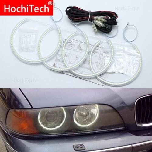 For BMW 1995-2000 E39 5 series pre-facelift Excellent Ultra bright illumination smd led Angel Eyes kit halo ring
