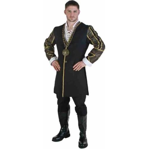 Adult Halloween Carnival Party Cosplay Sexy Costumes King Henry Ⅷ of England 's Clothing for Men Outfit