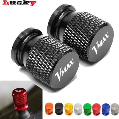For YAMAHA V-MAX VMAX 1200 1700 Motorcycle Accessories Wheel CNC Tire Valve Stem Caps Airtight cover VMAX1200 VMAX1700