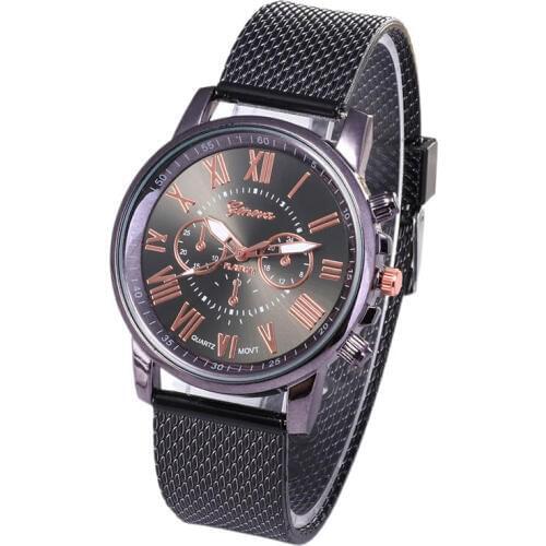 Foloy Men's Watch With Leather Strap