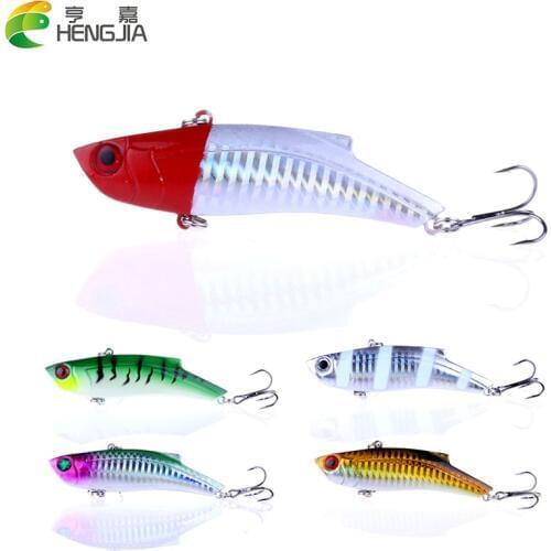 HENGJIA 1PC 27g big game VIB Sinking Fishing Lure Vibration isca artificial wobblers Fishing Tackle pike carp trout peche pesca
