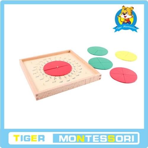 Montessori mathematics Geomertic Board toy
