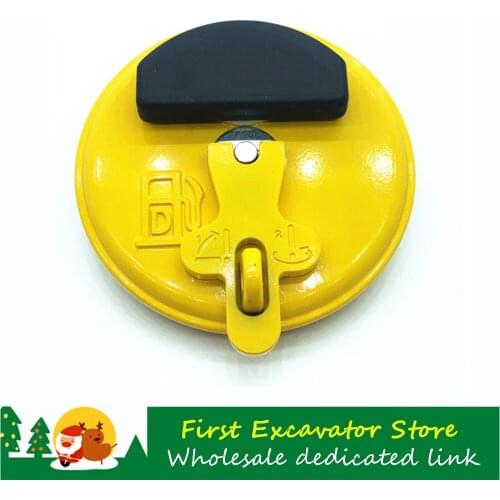 Excavator Parts For CAT 312D/313D/315D/325D/340D 7X7700 Diesel tank cover New high-quality cast zinc alloy fuel tank cover