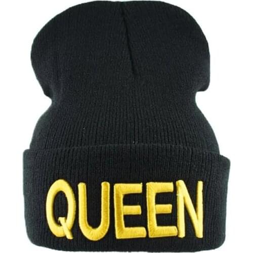 Fashion Hip Hop Cap Embroidery Knitted Caps Men Women Lover Couple Knitted Winter Beanies Hat Beanies Casquette Homme