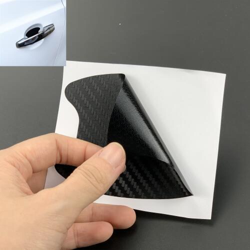 4pcs Car Door Handle Sticker for Renault Koleos Fluenec Latitude Sandero Kadjar Captur Talisman Megane LAGUNA Scenic Alaskan