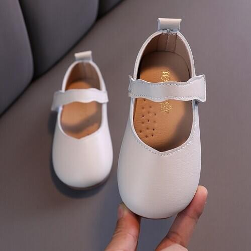 2020 New Toddler Kids Shoes For Girls 1 2 3 4 5 6 Years Old Princess Party Leather Dress Child Wedding Shoes Baby For Dancing