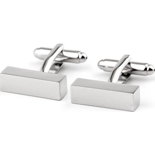 Rectangular high-end French men cufflinks shirts cufflinks sleeve nail factory direct sale free shipping