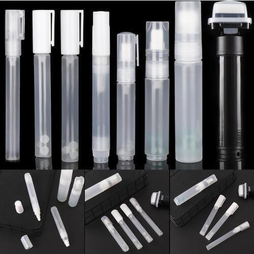 Plastic empty Rod liquid chalk marker barrels pen 3mm 5mm 6.5mm 8mm 10mm Paint Pen Graffiti Pen Accessories
