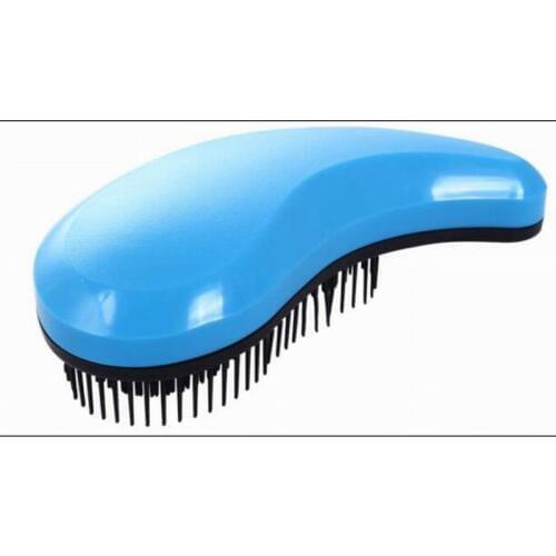 Good quality comma shape 14CM detangle comb hair brush anti-static massage comb as hair care styling tool in salon drop ship