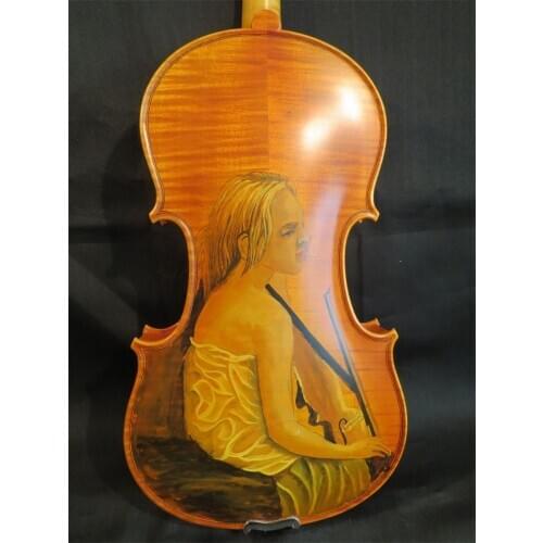 Strad style SONG Brand Maestro drawing 4/4 violin,huge and powerful sound