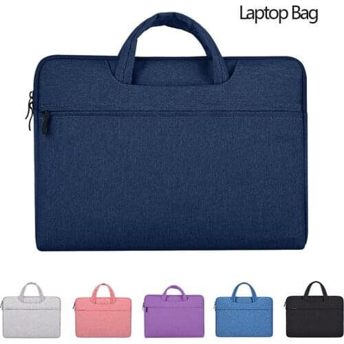 Laptop Bag 13.3 14 15.4 16 Inch Waterproof Notebook Bag Case for Macbook Air 13 Pro 15 Computer Shoulder Handbag Briefcase Bag