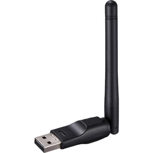 USB 2.0 WiFi Wireless Network Card 150M 802.11 b/g/n LAN Adapter with rotatable Antenna
