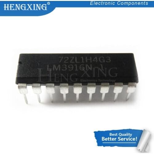 5pcs/lot LM3916N-1 LM3916N LM3916 DIP-18 In Stock