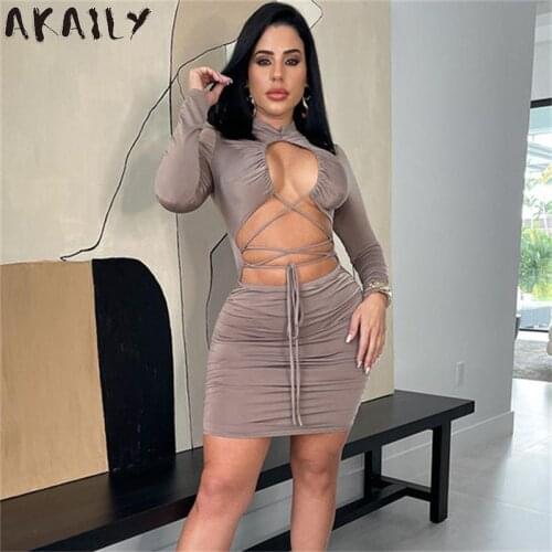 Женские платья Akaily China At AliExpress