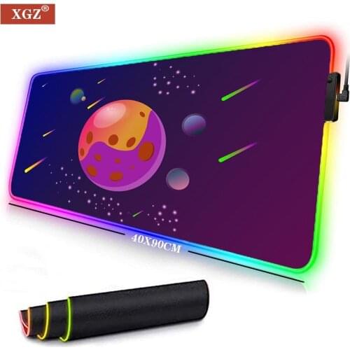 80*30cm RGB Large Mouse Pad, Gamer Pad, Computer Keyboard Pad, Comfortable Wrist Pad, Laptop Keyboard Table Pad, Rubber Non-slip