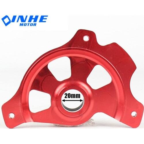 Motorcycle Front Brake Disc Rotor Guard Cover Protector For CR CRF CR125 CR250 2004 2005 CRF250L 2004-2015 Free shipping