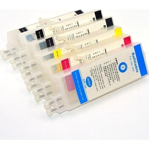 260ml Refill Ink Cartridge for Canon PFI-102 PFI-104 for Canon iPF650 iPF655 iPF750 iPF755 iPF765 Printers with Chip