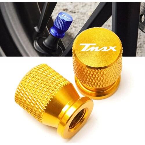 1 Pair Motorcycle CNC Aluminum Wheel Tire Valve caps For YAMAHA XMAX X-MAX 125 250 300 400 TMAX 500 560 530 SX/DX all year