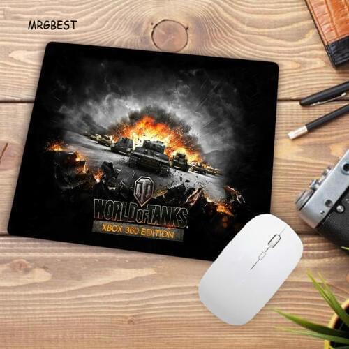 MRGBEST Big Promotion Laptop Mouse Pad The World of Tanks Style Design Large Gaming PC Non-slip Mouse Mat Size for 220x180x2mm
