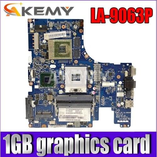 LA-9063P For Lenovo Z500 laptop motherboard VIWZ1-Z2 LA-9063P Z500 with 1GB graphics cardoriginal motherboard 100% Test work