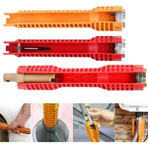 Multifunctional Water Pipe Double End Wrench Basin Bottom Pliers Sleeve Bathroom Faucet Sink Installation and Maintenance Tool