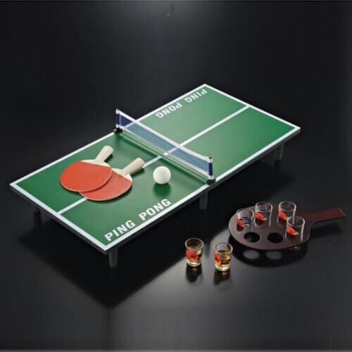Mini table tennis table toys antistress wooden childrens toys portable table tennis toys interactive table games