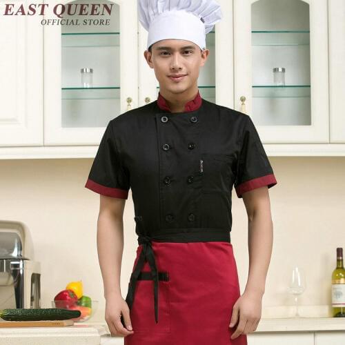 Food service chef jacket chinese dragon cook clothes women men hotel kitchen chef uniform clothing restaurant uniforms NN0022 W