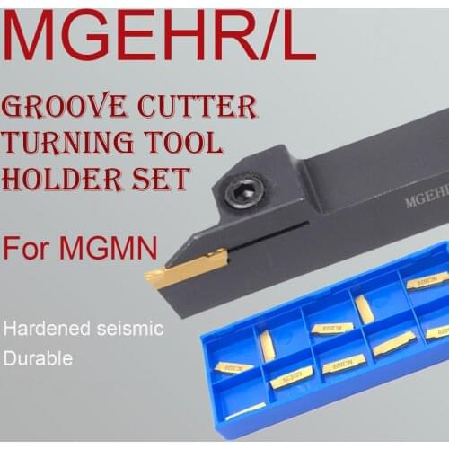 MGEHR1010 External Grooving Cutter Turning Tool Holder CNC Lathe Accessories Machine Suitable For MGMN Carbide Inserts