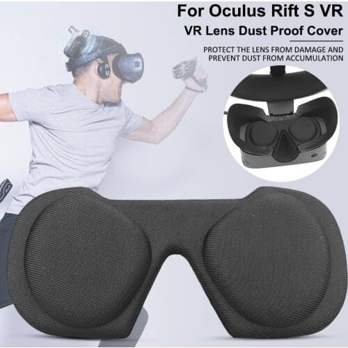 Protection Cap VR Lens Protector Cover Dust Proof Cover Pad For Oculus Rift S VR Gaming Headset Consoles Games Accessories