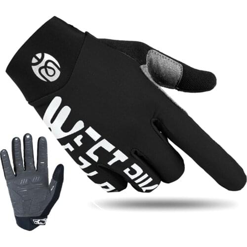 Women Mens Cycling Gloves Full Finger with GEL Pad Shockproof MTB Mountain Bike Bicycle Gloves