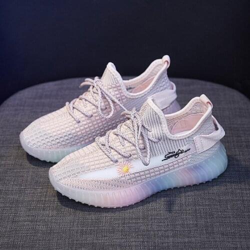 Women Rainbow Bottom Woven Womens Shoes 2021 Summer New Breathable Sneakers