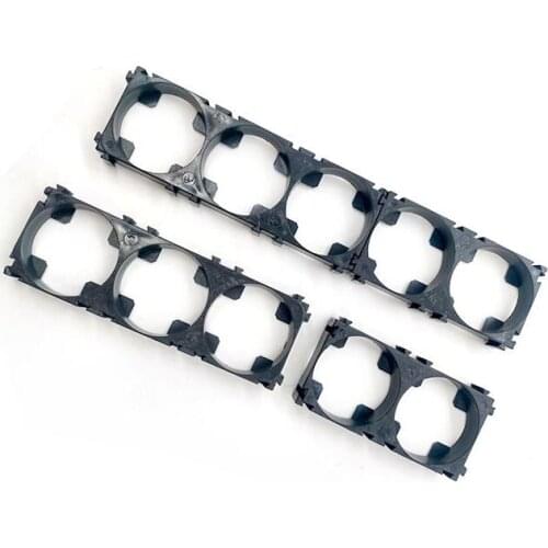 100pcs/lot 2x 3x 21700 Battery Holder Bracket Cell Safety Anti Vibration Plastic Brackets For 1*2 1*3 21700 Lithium Batteries