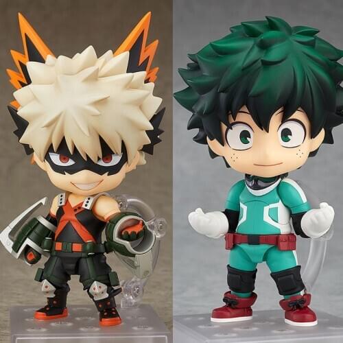Anime My Hero Academia bakugou katsuki & MIDORIYA IZUKU PVC action fiugre collection model toys boy gift