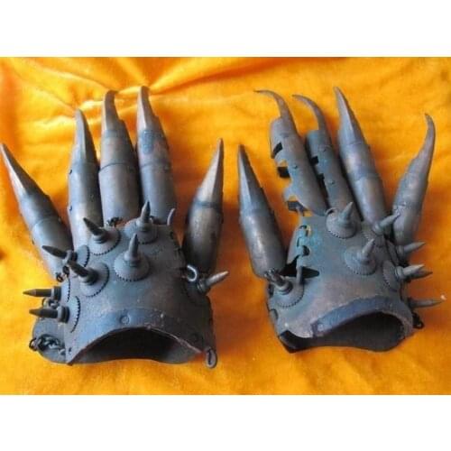 Ancient chinese bronze Eagle Claw talons protective sharp powerful